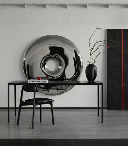 Esstisch / minimalistisches Design - SIMPLICO + SPIEK - take me HOME. - aus Laminam / pulverbeschichteter Stahl / Quartzkomposit