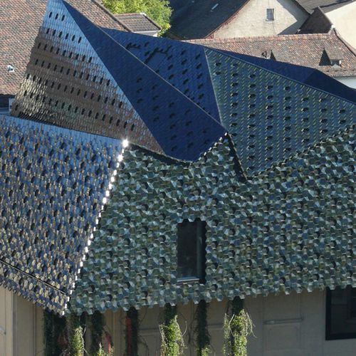 Keramik-Fassadenverkleidung - MUSEUM OF CULTURE, BASLE - m&r Manufaktur GmbH - Paneel / glatt / Dekor