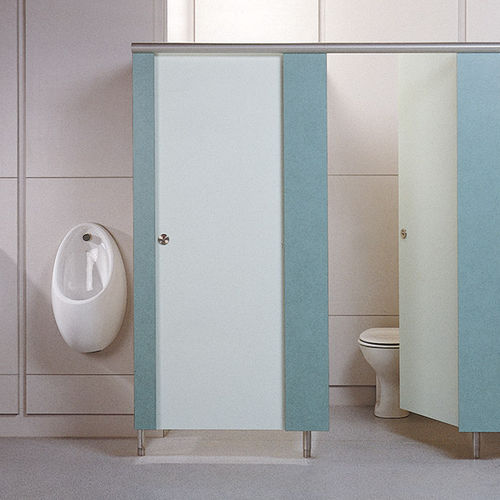 Edelstahl-Sanitärkabine - BASSO - Washroom Washroom Limited - MDF / für Toiletten / für öffentliche Einrichtungen