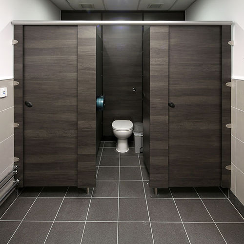 Edelstahl-Sanitärkabine - FORTE - Washroom Washroom Limited - Laminat / für Toiletten / für öffentliche Einrichtungen