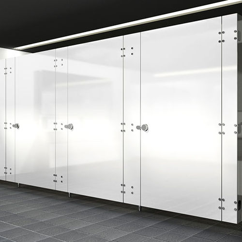 Edelstahl-Sanitärkabine - ORETTO - Washroom Washroom Limited - Glas / für Toiletten / für öffentliche Einrichtungen