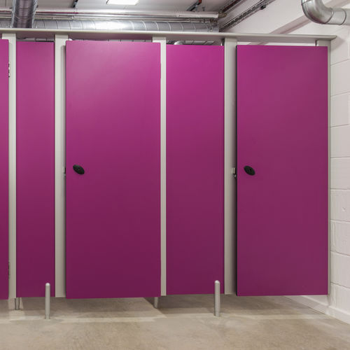 Edelstahl-Sanitärkabine - MEZZO - Washroom Washroom Limited - Aluminium / für Toiletten / für öffentliche Einrichtungen