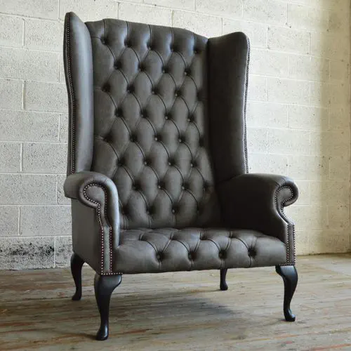 Chesterfield Sessel GRANDE BOSS Abode Sofas Leder Ohren Hochlehner