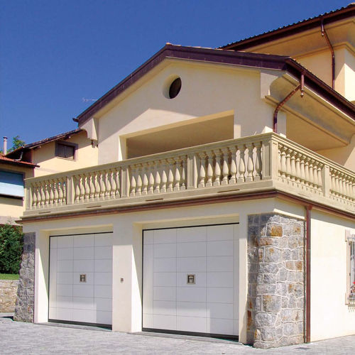 Kipptor für Garagen - Geo - SILVELOX GROUP SPA - Eiche / Lärche / Okoumé