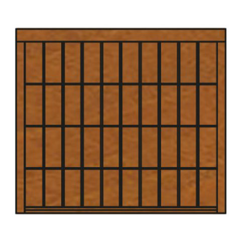 Sektionale Garagentür - Madeira 3 - SILVELOX GROUP SPA - Holz / manuell / automatisch