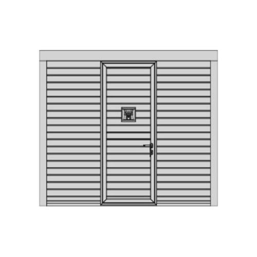 Kipptor für Garagen - Multidoga 2 - SILVELOX GROUP SPA - Holz / manuell / automatisch