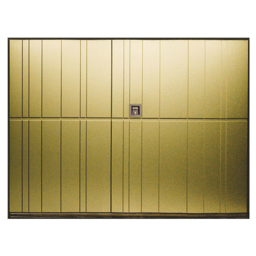 Sektionale Garagentür - SECURLAP NEWMAN - SILVELOX GROUP SPA - Sperrholz / HDF / automatisch