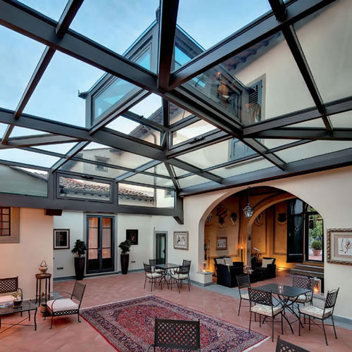 Stahldach - BAGNO A RIPOLI ITALY RELAIS IL SASSO - LF ITALY - Glas