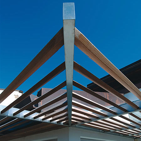 Edelstahl-Sonnenschutzlamelle - PRIVATE VILLA - LF ITALY - für Dach / horizontal
