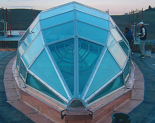Lichtkuppel für Dachterrasse - DISCOTECA ESSENZA - LF ITALY