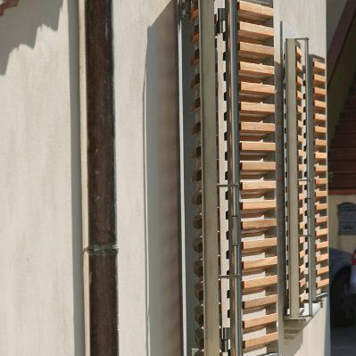 Einflügeliger Fensterladen - PRIVATE RESIDENCE - LF ITALY - Holz / Metall