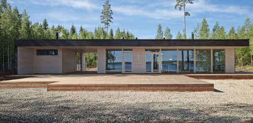 Fertigbauhaus - PLUSVILLA 118 - Polar Life Haus - umweltfreundlich / modern / ebenerdig