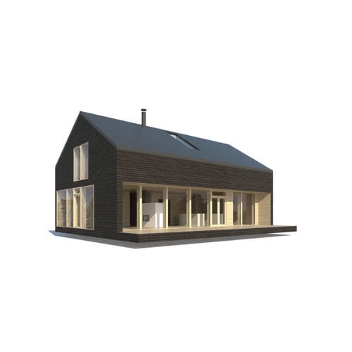 Fertigbauhaus - PLUSVILLA 160 - Polar Life Haus - umweltfreundlich / modern / 2-Etagen