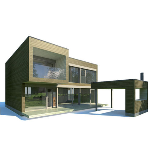 Fertigbauhaus - PLUSHOUSE A 178 - Polar Life Haus - umweltfreundlich / modern / 2-Etagen