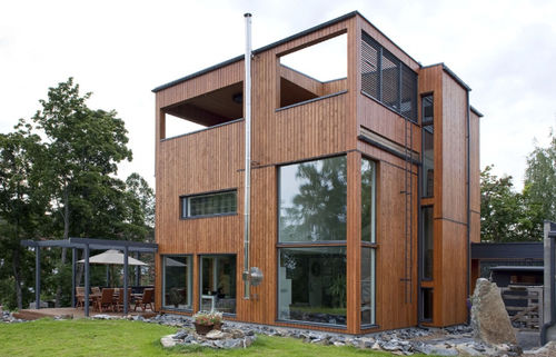 Fertigbauhaus - VILLA MAX - Polar Life Haus - umweltfreundlich / modern / mit Terrasse