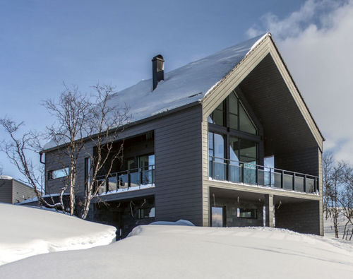Fertigbauhaus - KILPISJÄRVI - Polar Life Haus - umweltfreundlich / modern / mit Terrasse