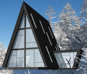 Fertigbauhaus - PEAK - Polar Life Haus - umweltfreundlich / modern / 2-Etagen