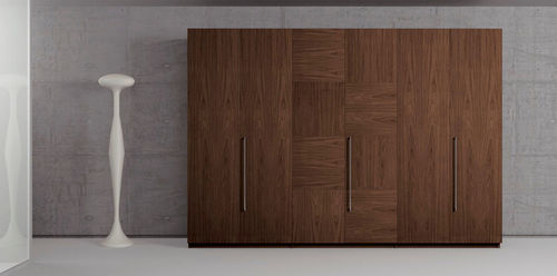 Eckkleiderschrank - Besform - modern / Eiche / mit Schwingtür