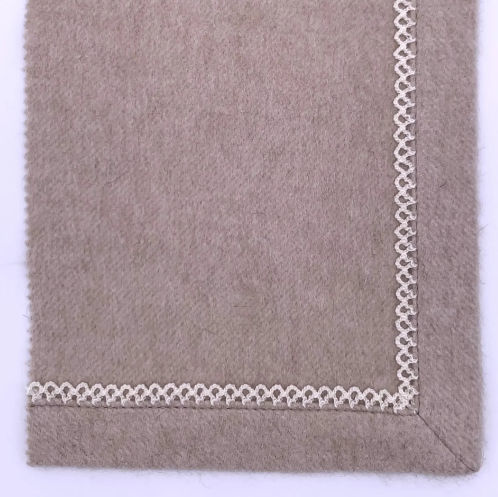 Borte für die Innenarchitektur - CROCHET STITCH - ARTIGIANI DEL CASHMERE - Für Plaid / individuell gestaltbar / aus Kaschmir