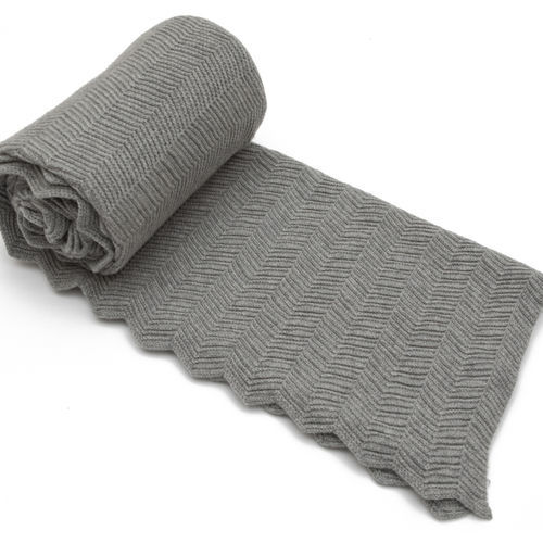Kaschmirdecke - KNIT ZIG ZAG - ARTIGIANI DEL CASHMERE - Made in Italy
