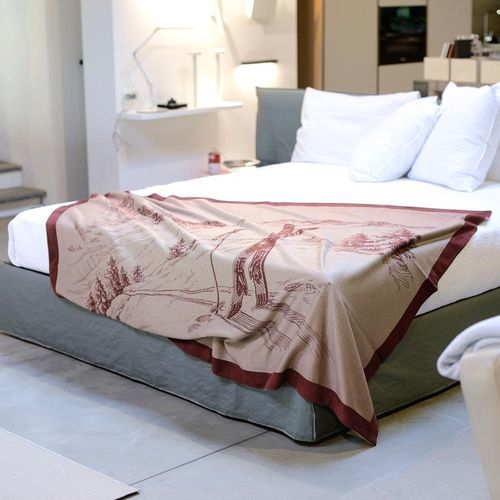 Kaschmirdecke - T27/PRIN150/003 - ARTIGIANI DEL CASHMERE - Made in Italy