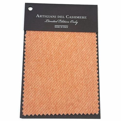 Stoff für die Innenarchitektur - ARANCIO ZB - ARTIGIANI DEL CASHMERE - Für Plaid / einfarbig / aus Kaschmir