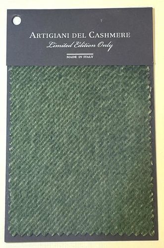 Stoff / Für Plaid - FERN - ARTIGIANI DEL CASHMERE - einfarbig / aus Kaschmir / Webware