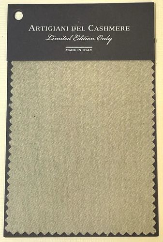 Stoff für die Innenarchitektur - LICHEN - ARTIGIANI DEL CASHMERE - Für Plaid / einfarbig / aus Kaschmir