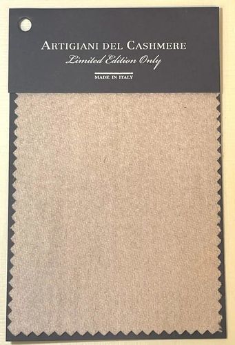 Stoff / Für Plaid - PARMA - ARTIGIANI DEL CASHMERE - für die Innenarchitektur / einfarbig / aus Kaschmir