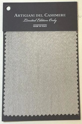 Stoff / Für Plaid - SMOKE - ARTIGIANI DEL CASHMERE - für die Innenarchitektur / einfarbig / aus Kaschmir