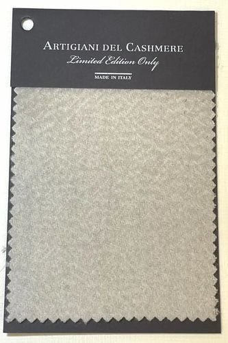 Stoff / Für Plaid - SNOWEMELT - ARTIGIANI DEL CASHMERE - für die Innenarchitektur / einfarbig / aus Kaschmir
