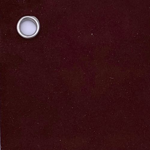Natürliches Möbelleder - SUEDE BORDEAUX - ARTIGIANI DEL CASHMERE - einfarbig