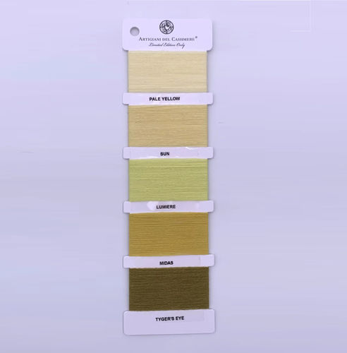 Stoff / Für Plaid - YELLOW YARNS - ARTIGIANI DEL CASHMERE - für die Innenarchitektur / einfarbig / aus Kaschmir