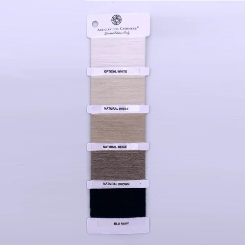 Stoff / Für Plaid - NATURAL YARN - ARTIGIANI DEL CASHMERE - für die Innenarchitektur / einfarbig / aus Kaschmir