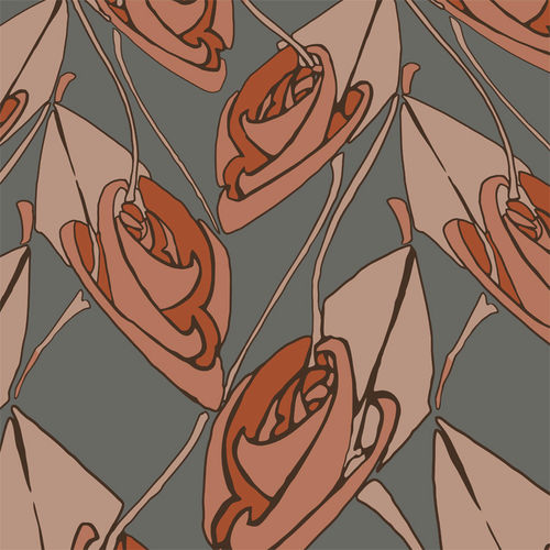 Möbelstoff - ROSEYN DRAPPAL - Loome Fabrics - Rollo / für Vorhänge / Blumenmotive