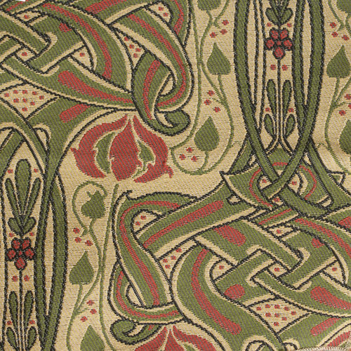 Möbelstoff - CELTIC KNOT RUST - Loome Fabrics - Motiv / Synthetik