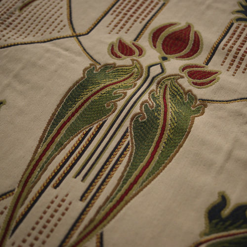 Möbelstoff - CREAM TORCHES - Loome Fabrics - für Vorhänge / Motiv / Baumwolle