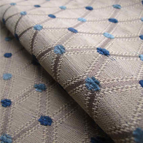 Möbelstoff - BERKELEY ATLANTIC - Loome Fabrics - Karomuster / Polyester / Viskose