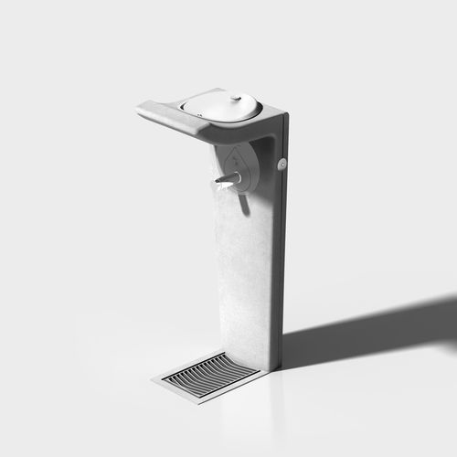 Trinkbrunnen für Außenbereich - LOELLA - MOBILUM - Hochleistungsbeton