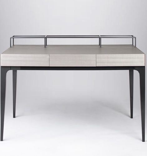 Moderner Schreibtisch - HEMINGWAY  - Rossato Srl - Ahornholz / Metall / Leder