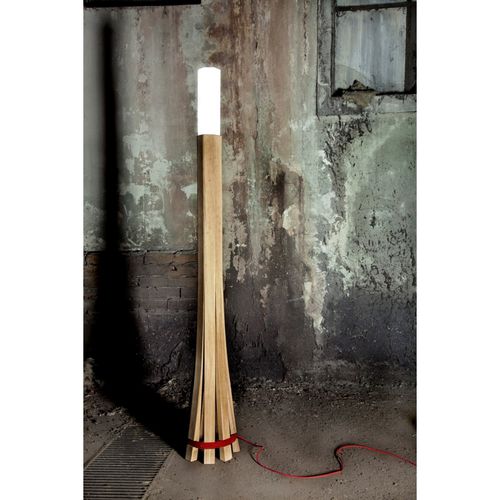 Stehleuchte - LPD-EPT00 - FUSAROMARIOSRL - Eiche / modern / mit Kabel