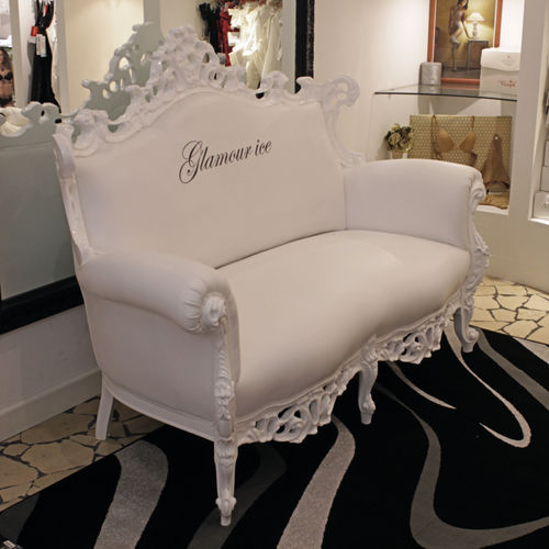 Neobarock-Sofa - FINLANDIA - ORSITALIA - Stoff / Leder / Kunstleder