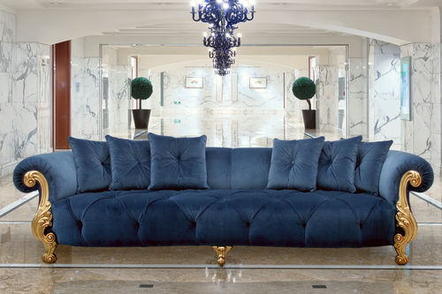 Kompaktes Sofa - OCEANO FABRIC - ORSITALIA - Neobarock / für Wohnzimmer / für Yacht