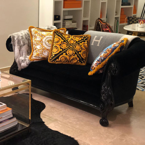 Kompaktes Sofa - QUEEN 2-SEATER - ORSITALIA - Neobarock / für Wohnzimmer / für Yacht