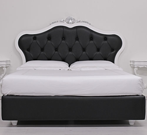 Bett / King Size - LARA  - ORSITALIA - Queen Size / Art Deco / Polster