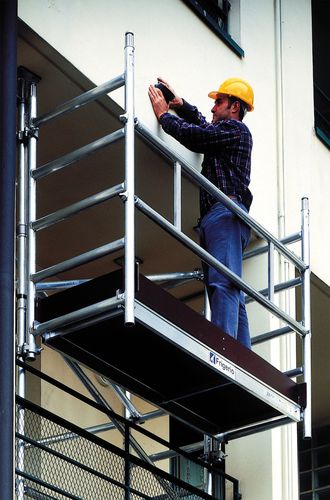 Aluminiumgerüst - ALUPONT BALCONIES - Frigerio Carpenterie - auf Rollen