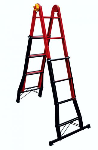 Professionelle Leiter / Arbeit - 1956 - Frigerio Carpenterie - teleskopisch / Anstell / Stahl
