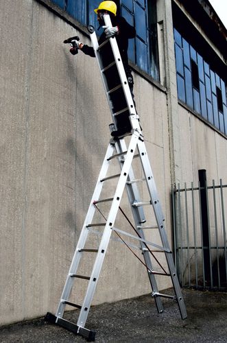 Professionelle Leiter / Arbeit - 3045 - 3047 - Frigerio Carpenterie - teleskopisch / Anstell / Aluminium