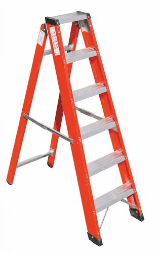 Professionelle Leiter / Glasfaser - V016 - Frigerio Carpenterie - Arbeit / faltbar / Anstell