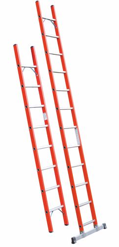 Professionelle Leiter / Glasfaser - V080N - Frigerio Carpenterie - Arbeit / Anstell / Aluminium